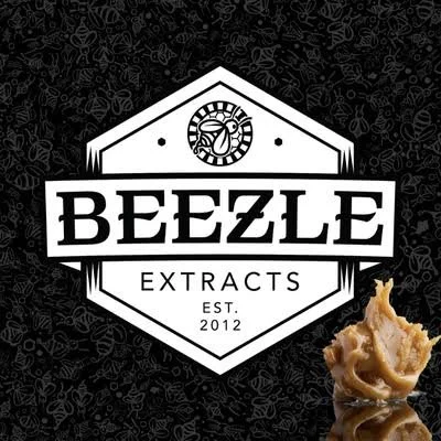 Beezle Logo With A Glob of Dab In The Corner