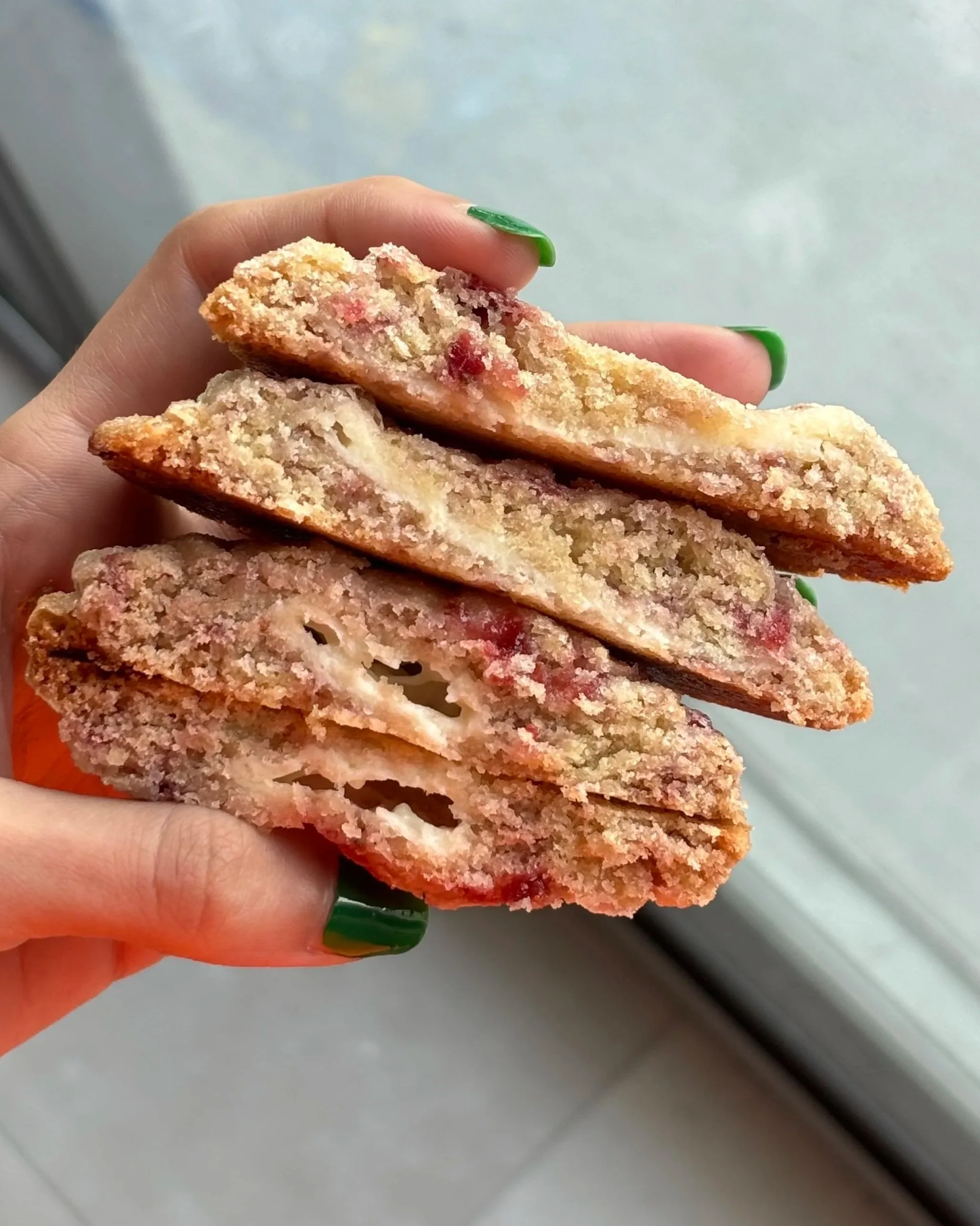 Strawberry Cheesecake Cookies