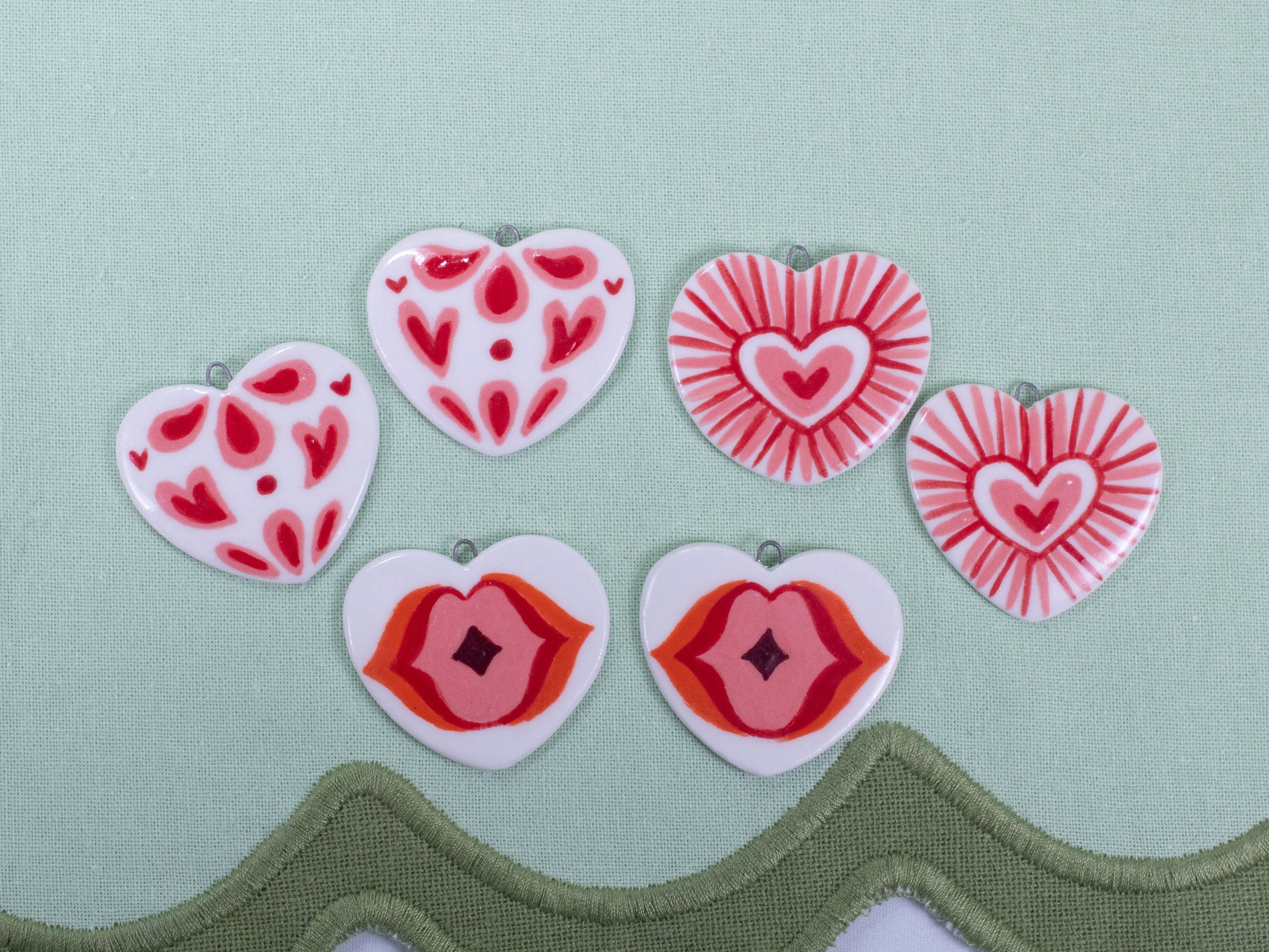 Heart-Shaped Earrings