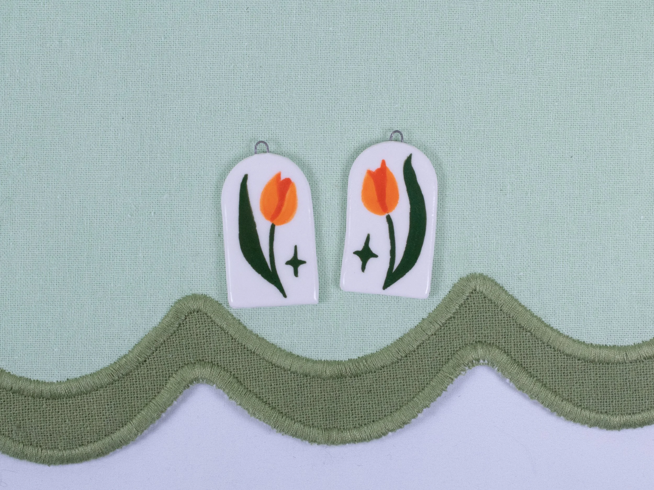 Flowers & Leaves Earrings