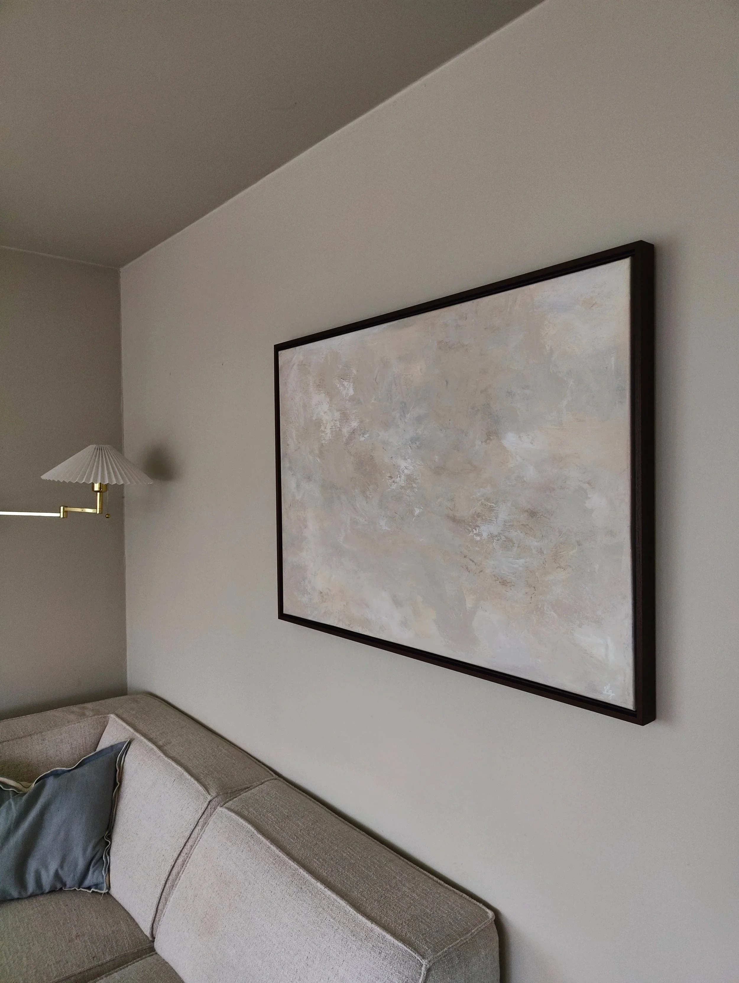 Frihet - 70x100 cm Pris: 4000,- Inkludert brun ramme