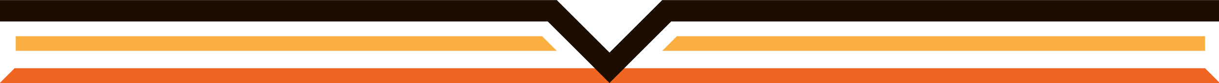 Colorful striped pattern with black and orange lines, arranged in a symmetrical design.