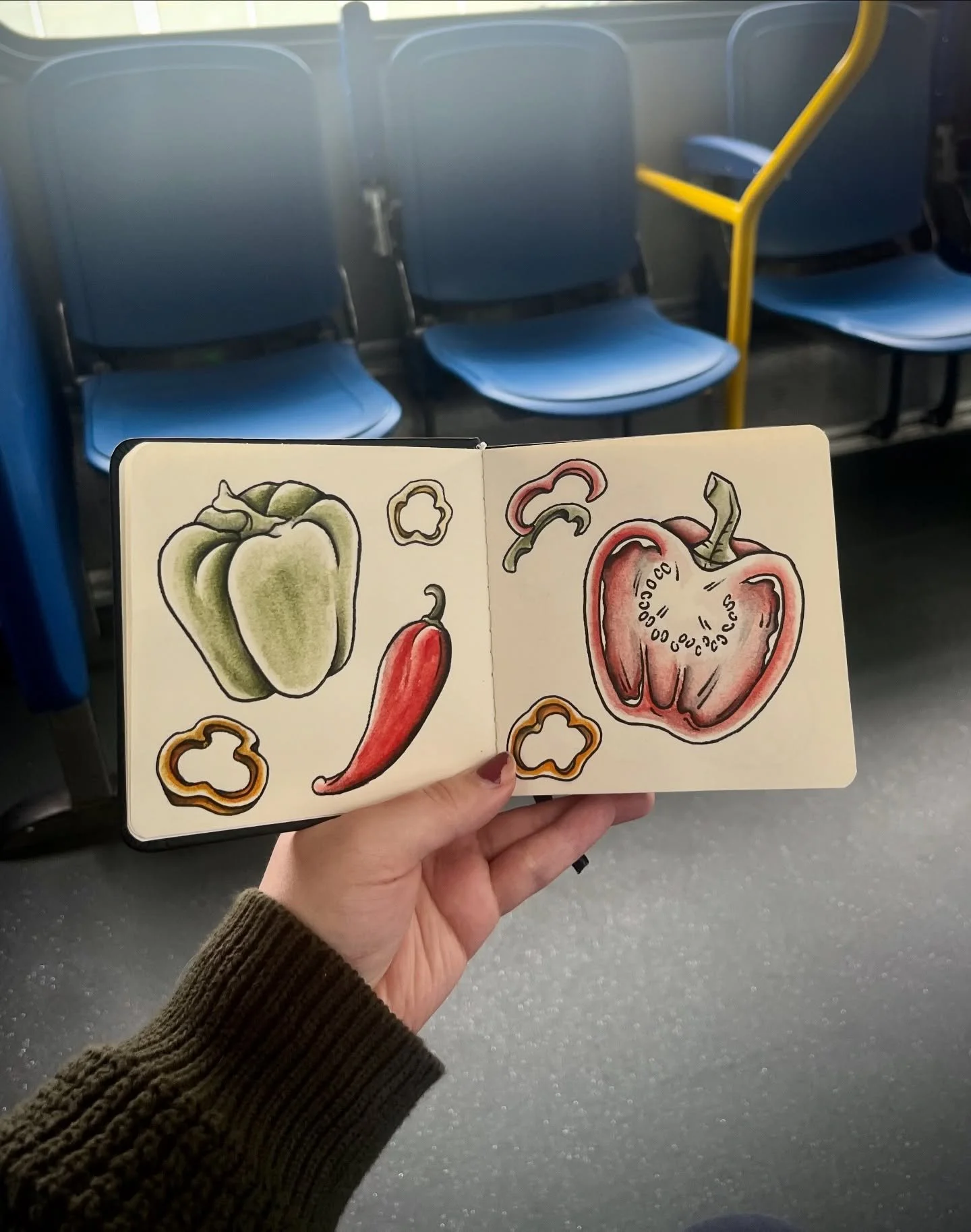 Sketchbook stuff 🫑🖤