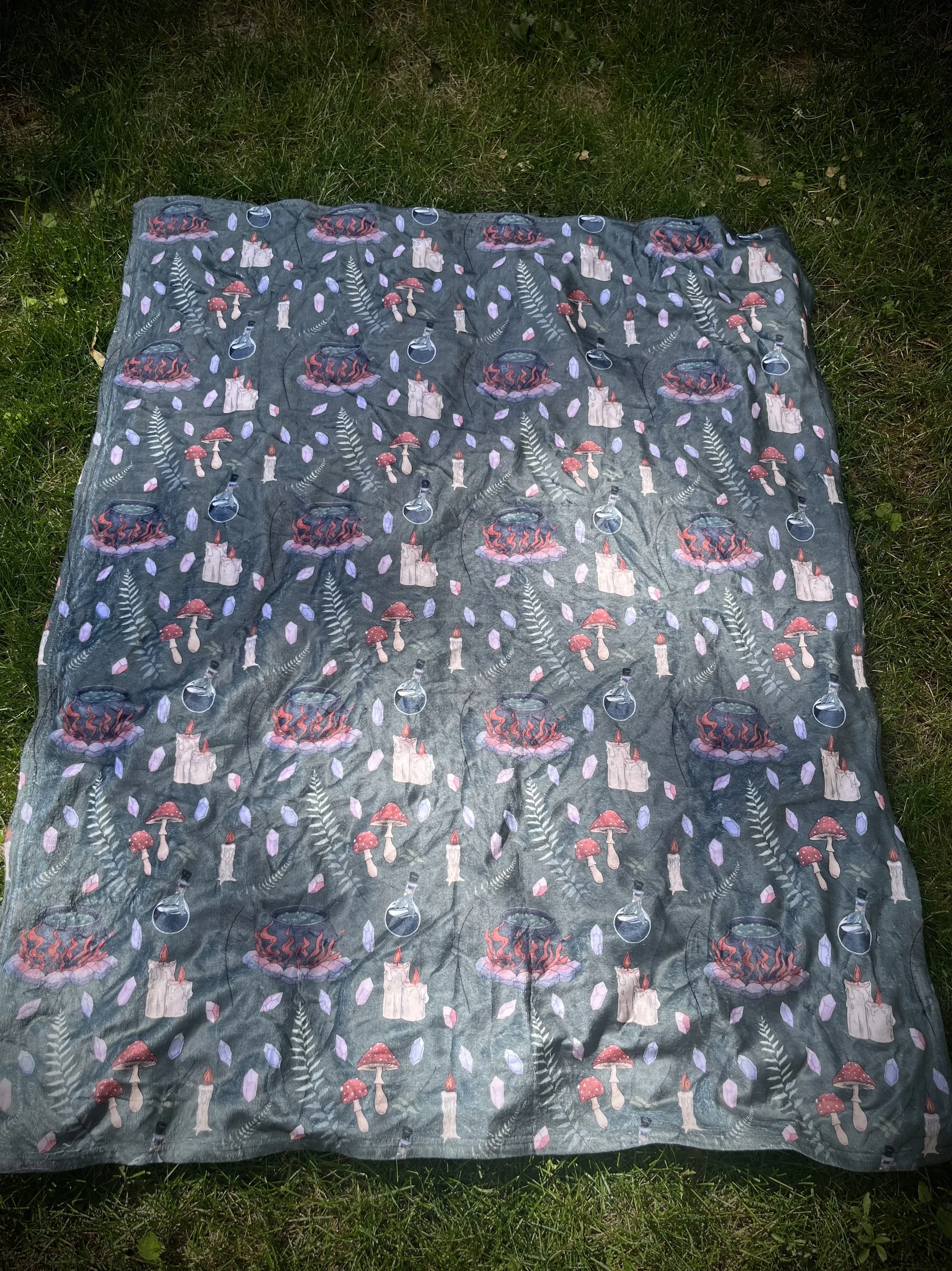 Cauldron Throw Blanket