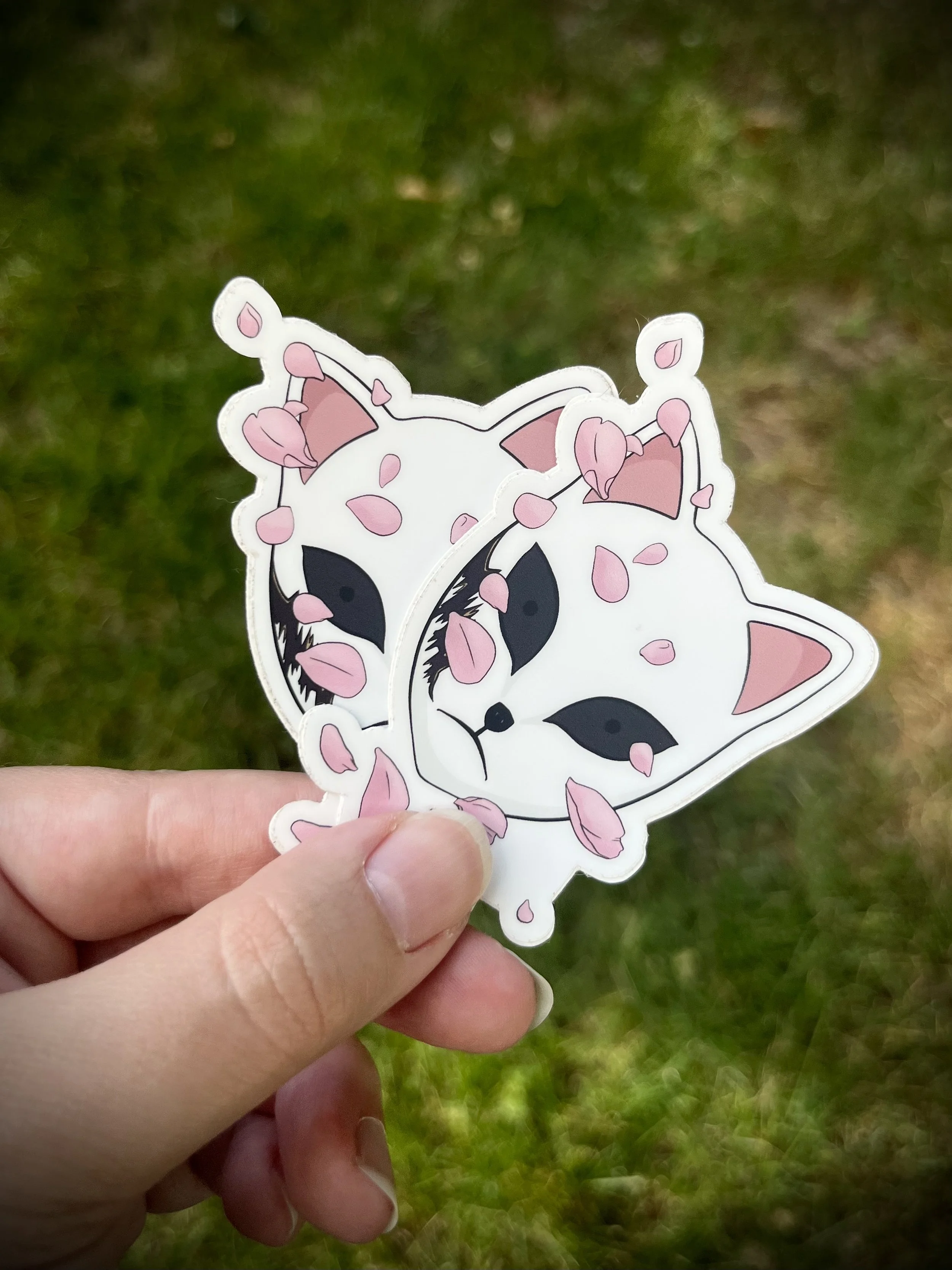 Demon Slayer Sabito Mask Sticker