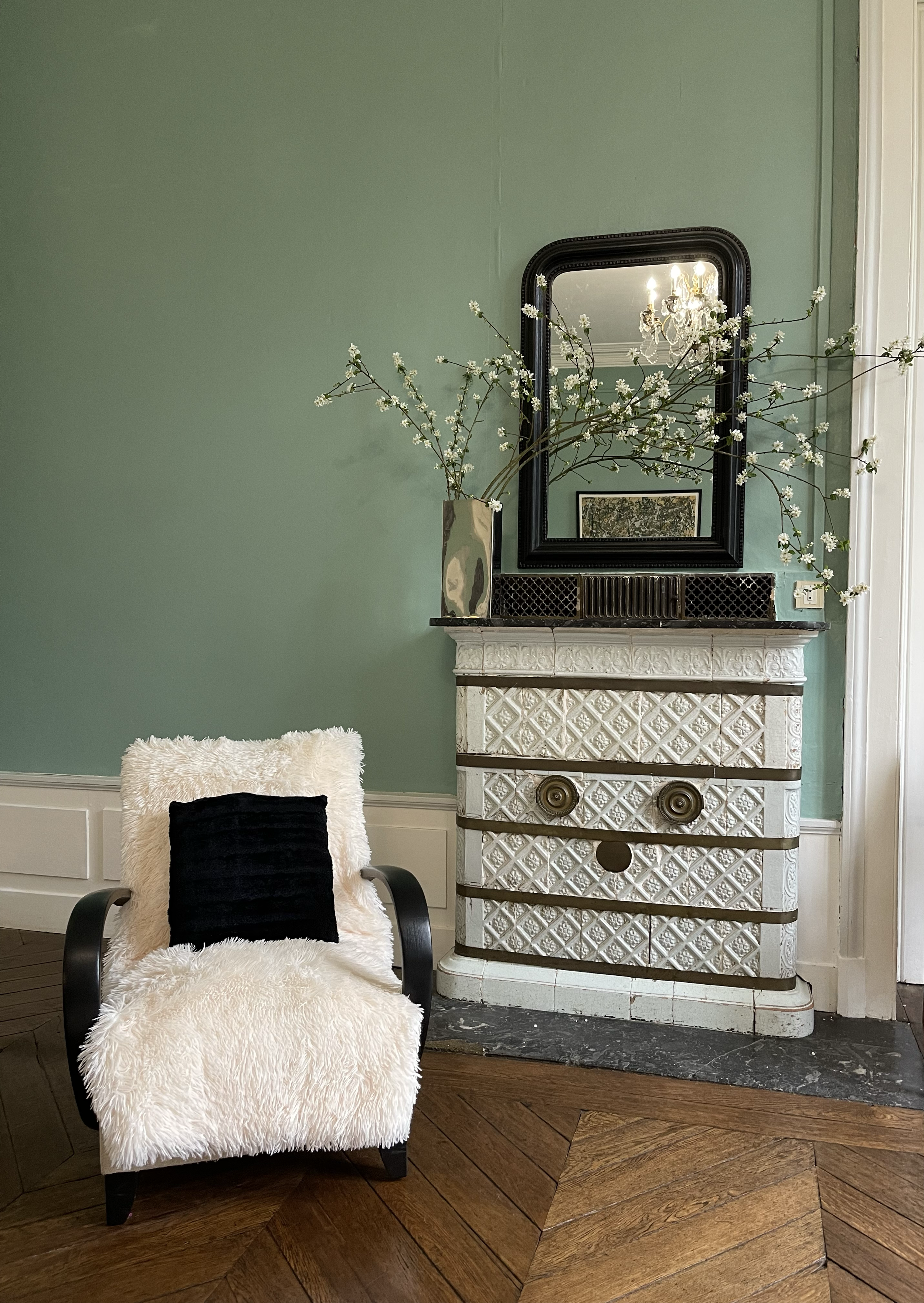 Grand salon vert (possibilité aménagement en salle de séminaire ou autres...)