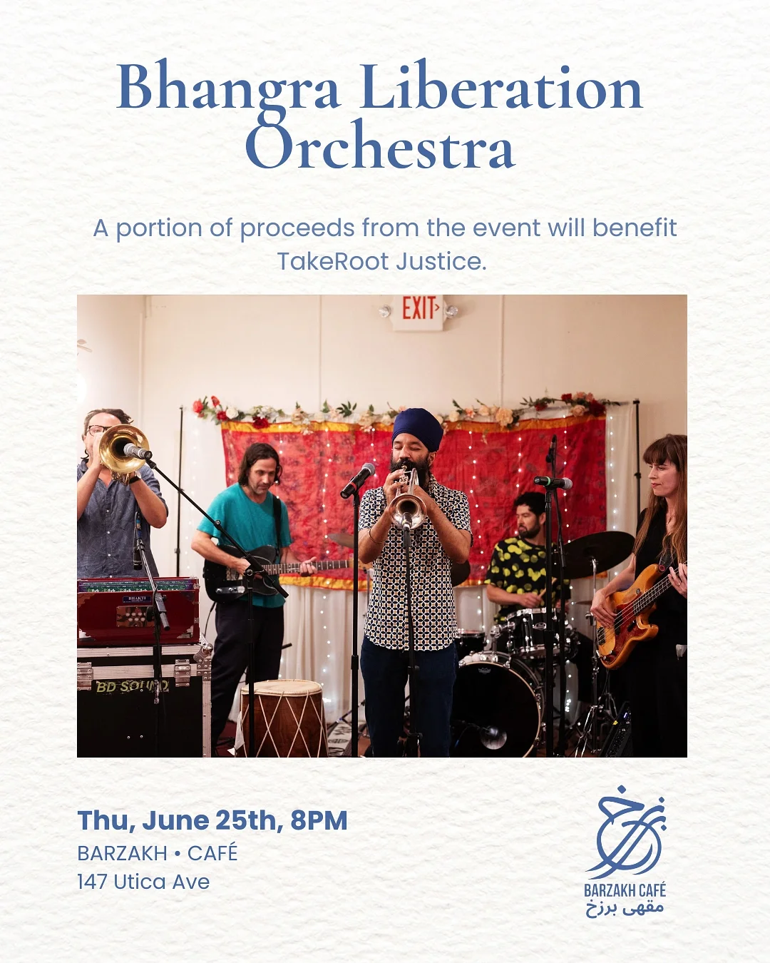 Bhangra Liberation Orchestra Debut