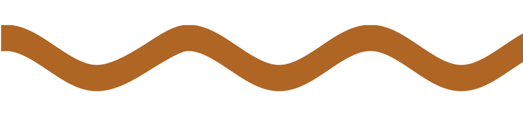 Stylized brown wave pattern.