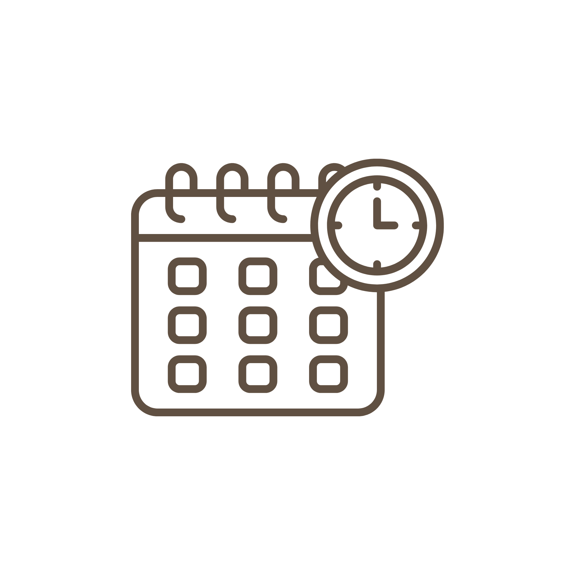 Geometric drawing of an outline square with sections divided by vertical, horizontal, and circle lines.