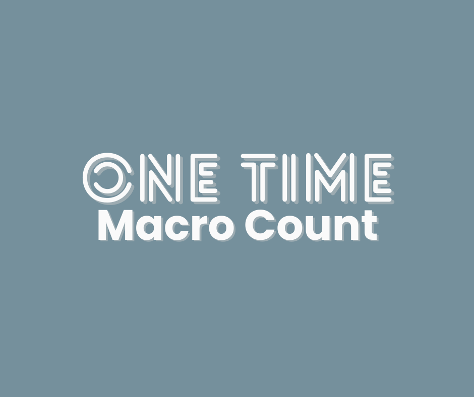 Custom Macro Count