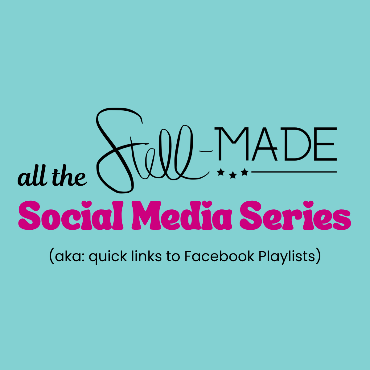 SOCIAL MEDIA SERIES