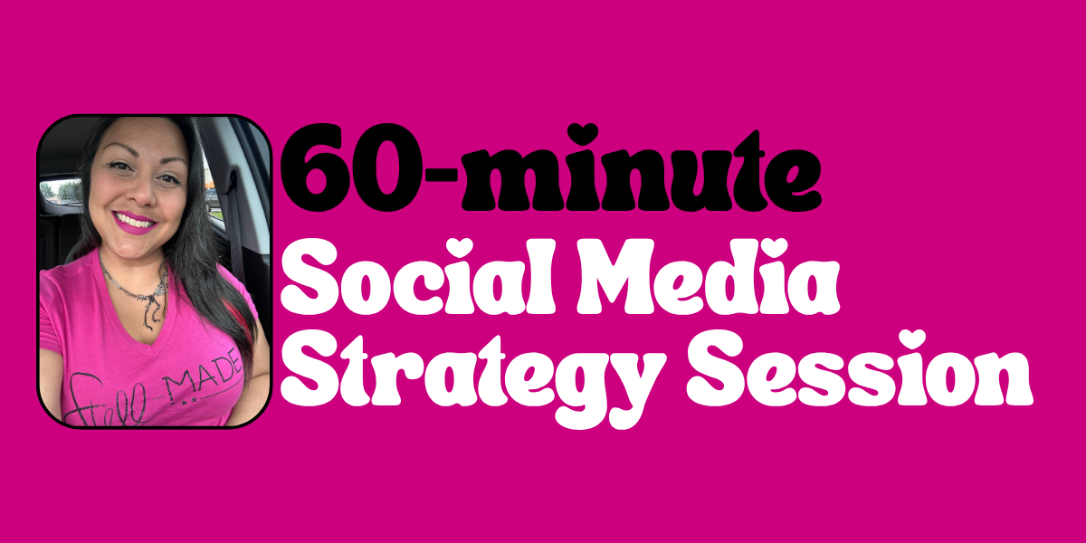 60-min Social Media Strategy Session