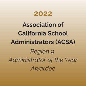 ACSA Region 9 Administrator of the Year