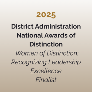 District Administration Women of Distinction Award