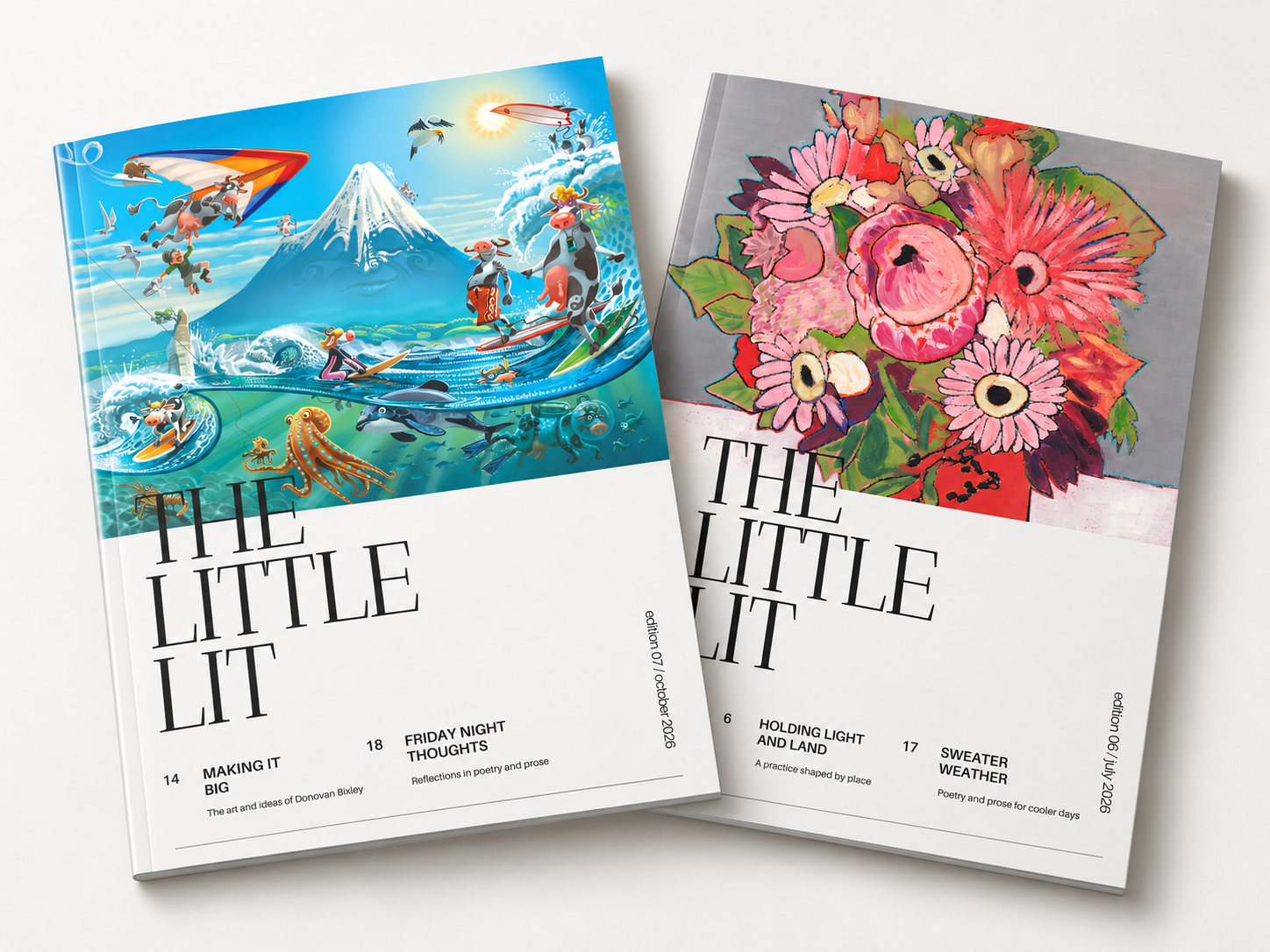 Whimsical Ocean and Floral Magazine Covers.png