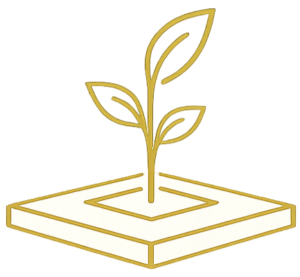 Growth icon representing long-term business growth and continuous improvement