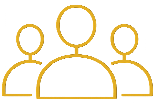 People icon representing collaborative client partnerships.