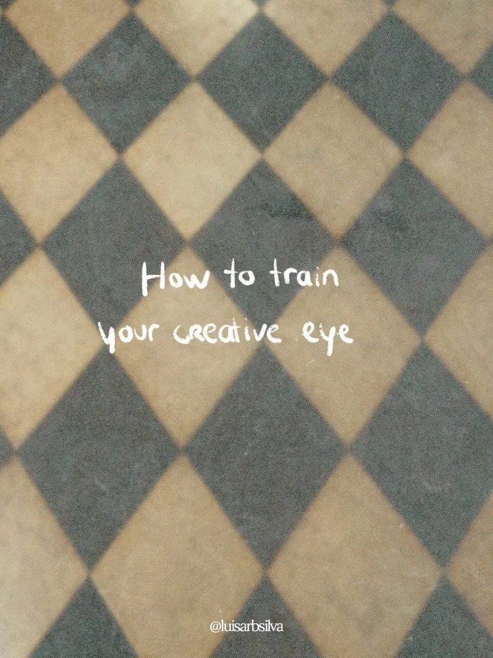 dare yourself to notice more :) 

#creativeeye #visualthinking #designinspiration