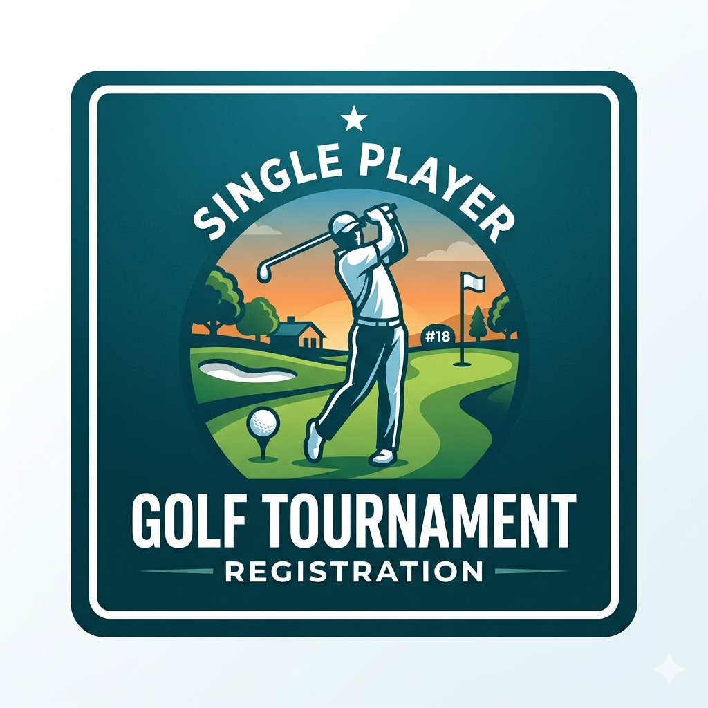 Register to play - Single Golfer
