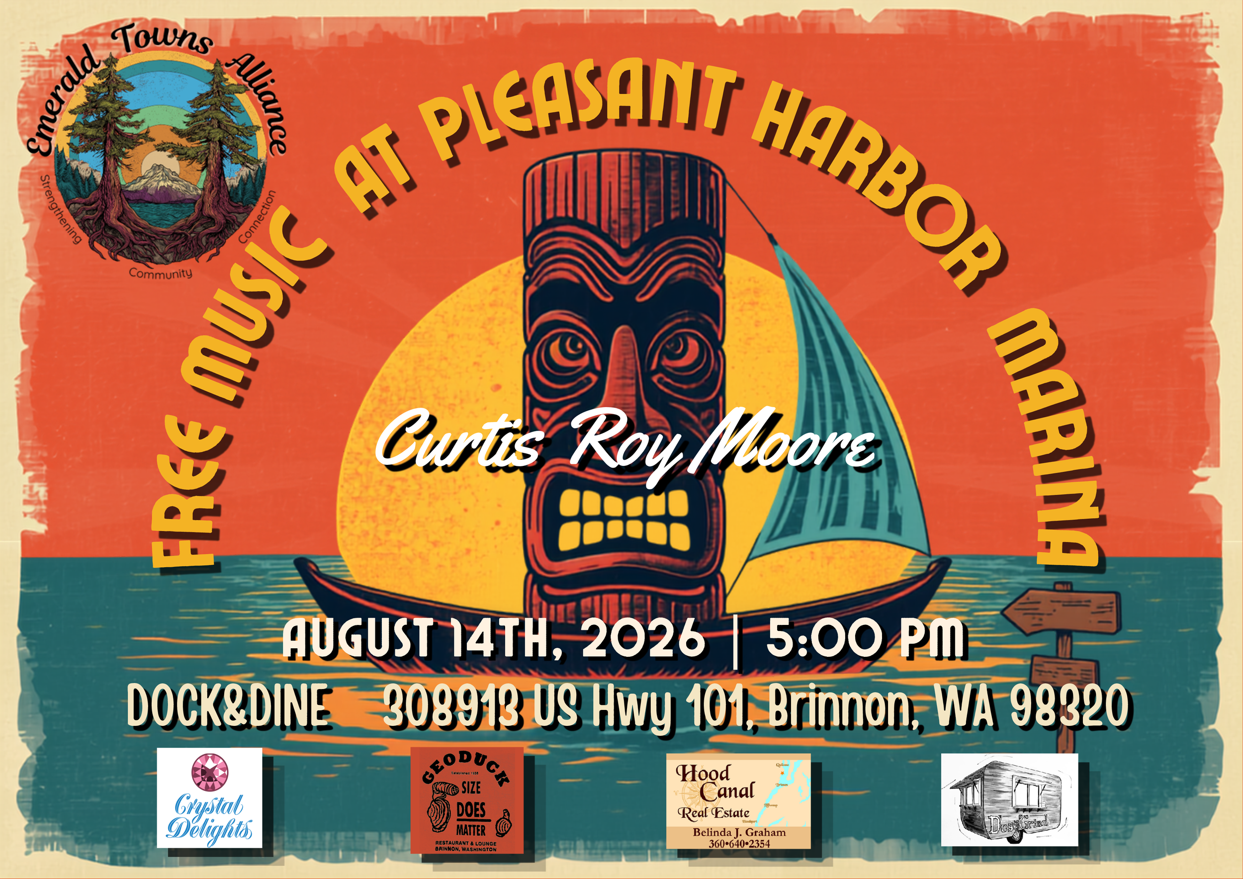 Curtis Roy Moore at Pleasant Harbor Dock & Dine