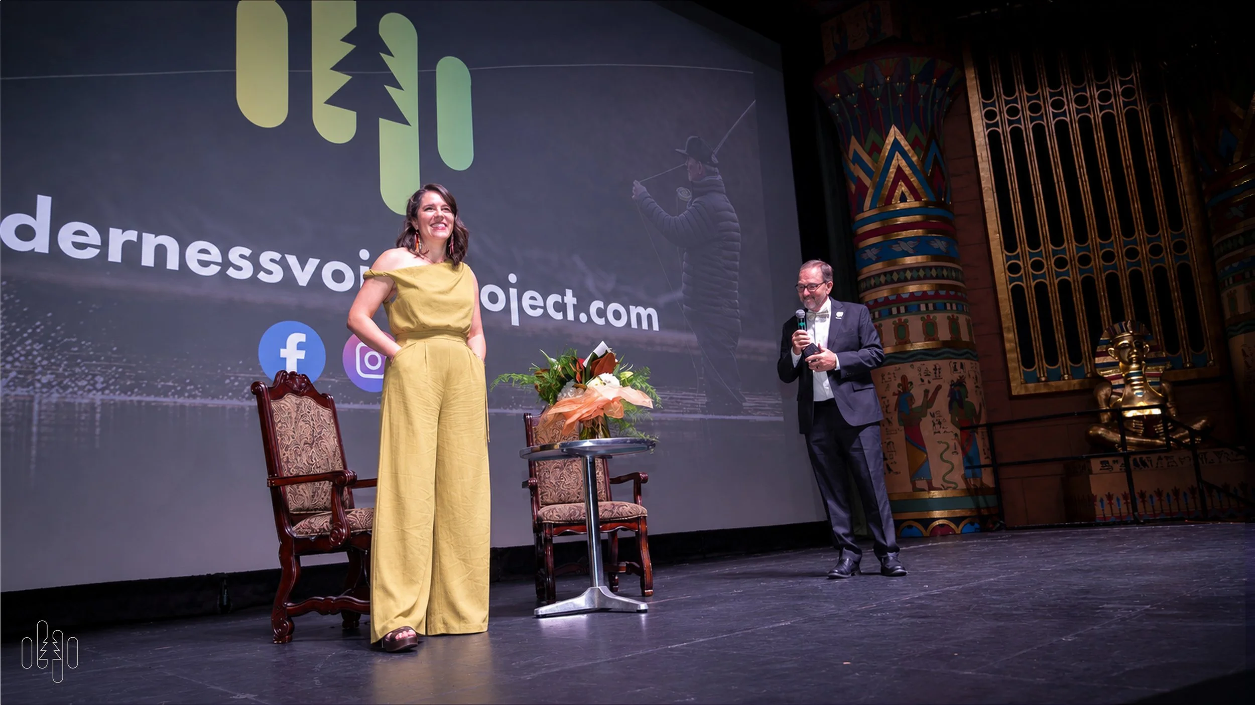 Christe Skinner directorial debut on stage for Currents of Courage at the Egyptian Theatre
