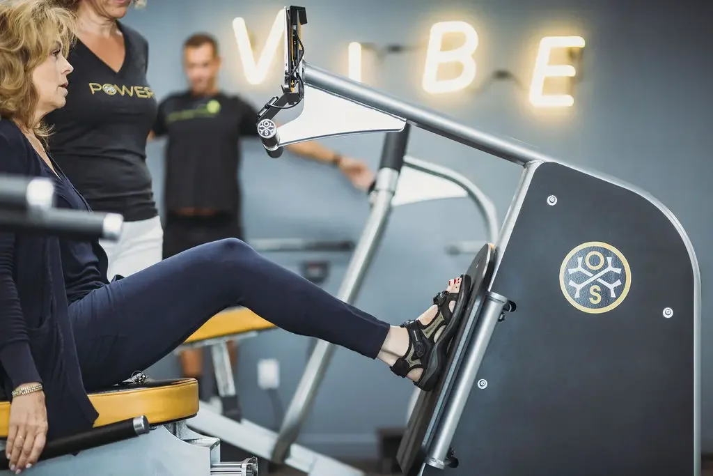 OsteoStrong—
2 sessions, a bone density scan, "Manage Your Menopause" book, and supplements ($475 value).

Ten minutes a week, no heavy lifting, just enough pressure to remind your skeleton what it's capable of. Two OsteoStrong sessions and a bone de