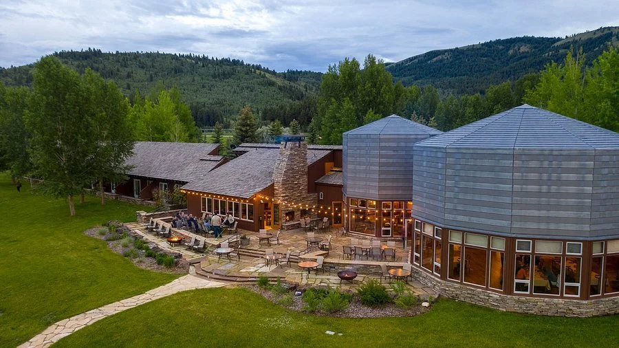 South Fork Lodge—
One night and dinner for two ($1,800 value).

There's a stretch of the South Fork of the Snake where the trout don't care what you're carrying. One night and dinner for two at South Fork Lodge, built on the banks of one of America's