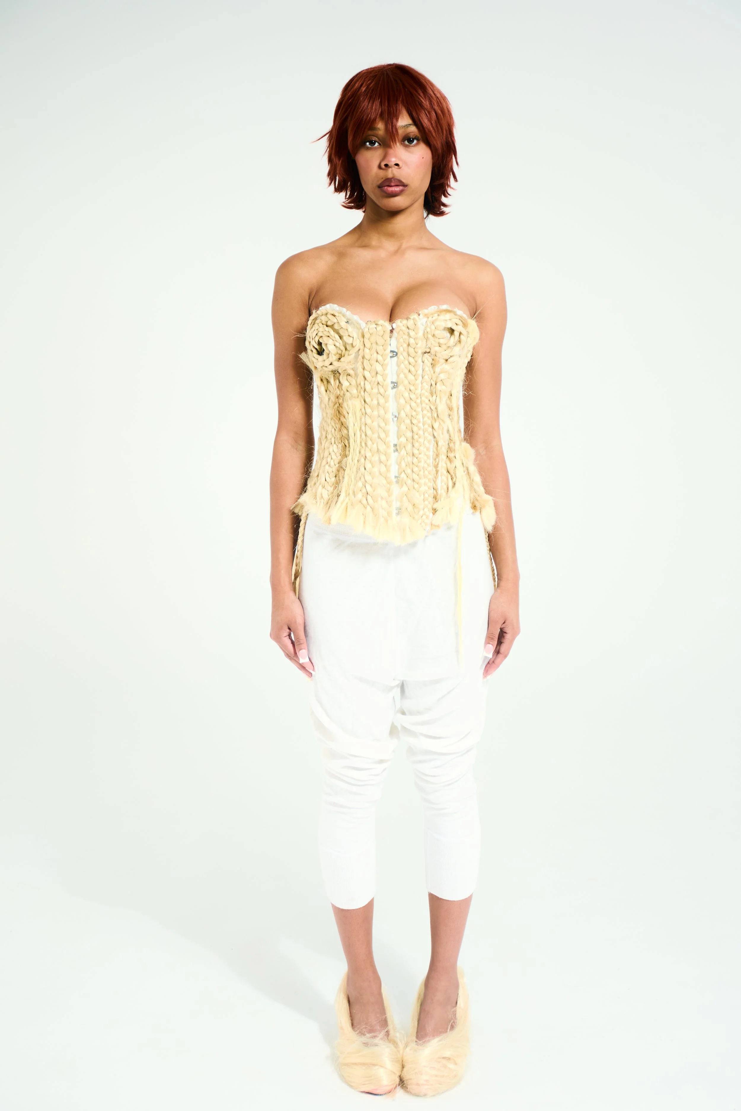 Creative direction, design, styling and casting for ZIPPED print Hair collection