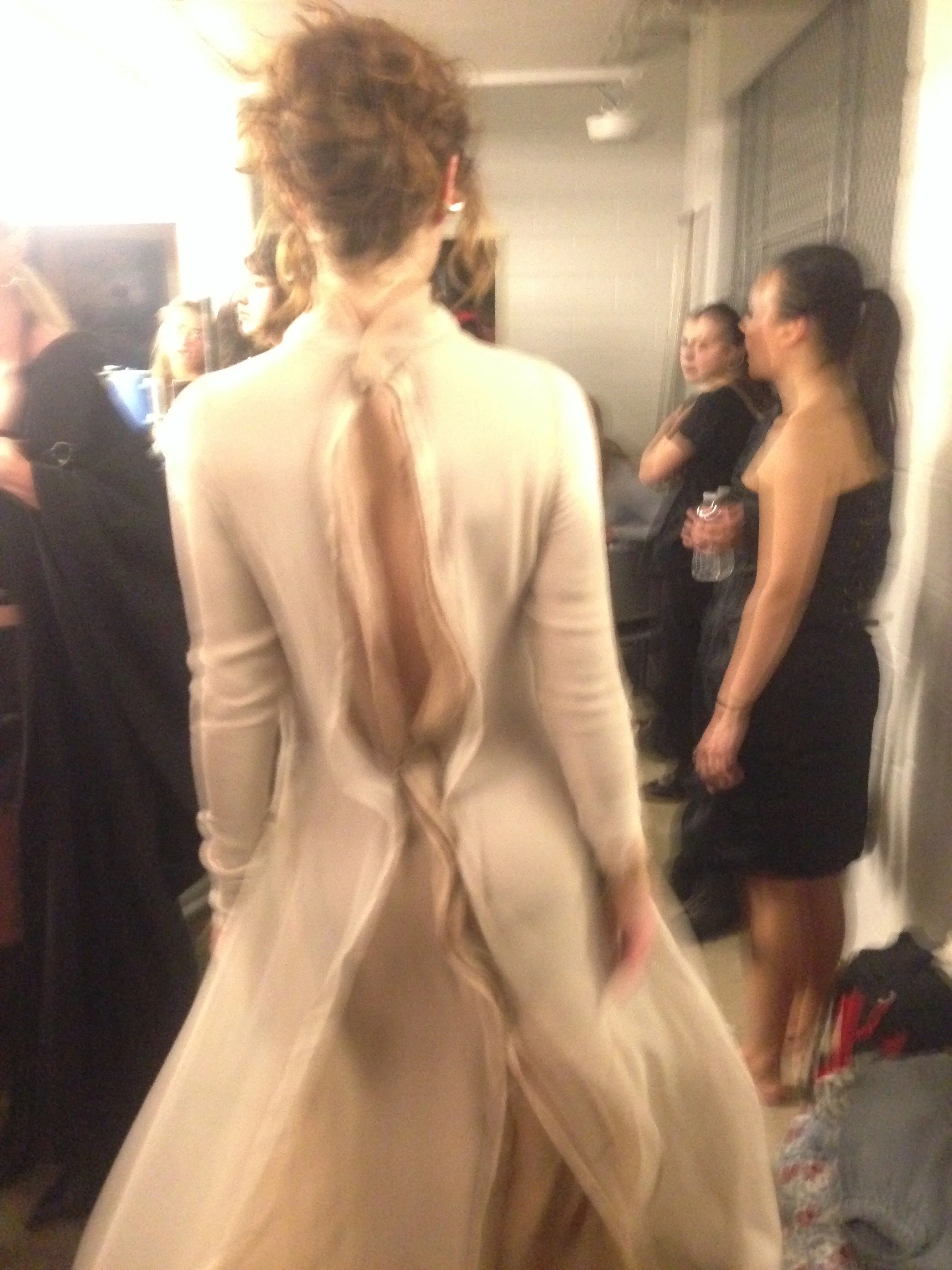 BTS photography from Syracuse University Senior fashion show 