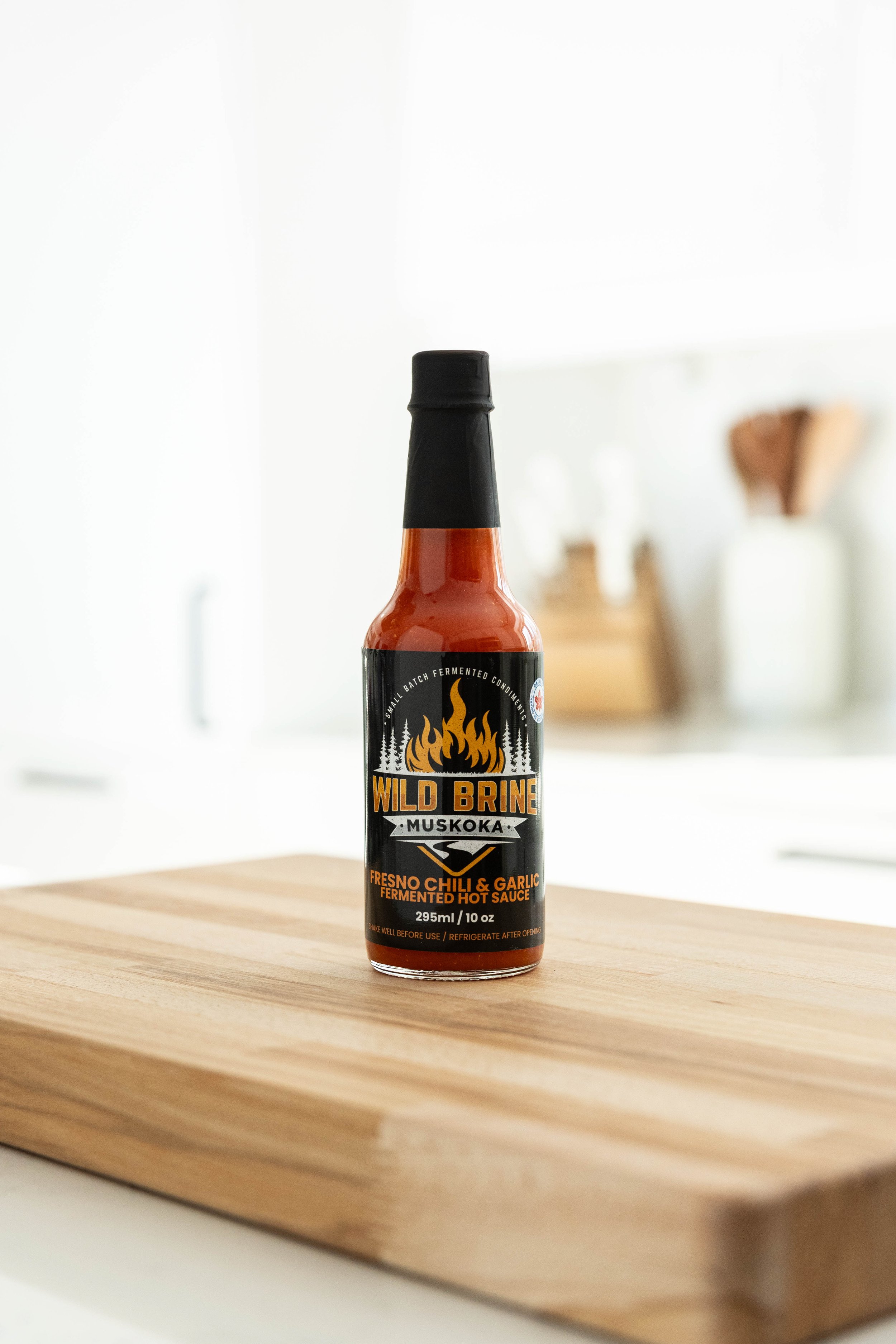 Fresno Chili & Garlic Fermented Hot Sauce