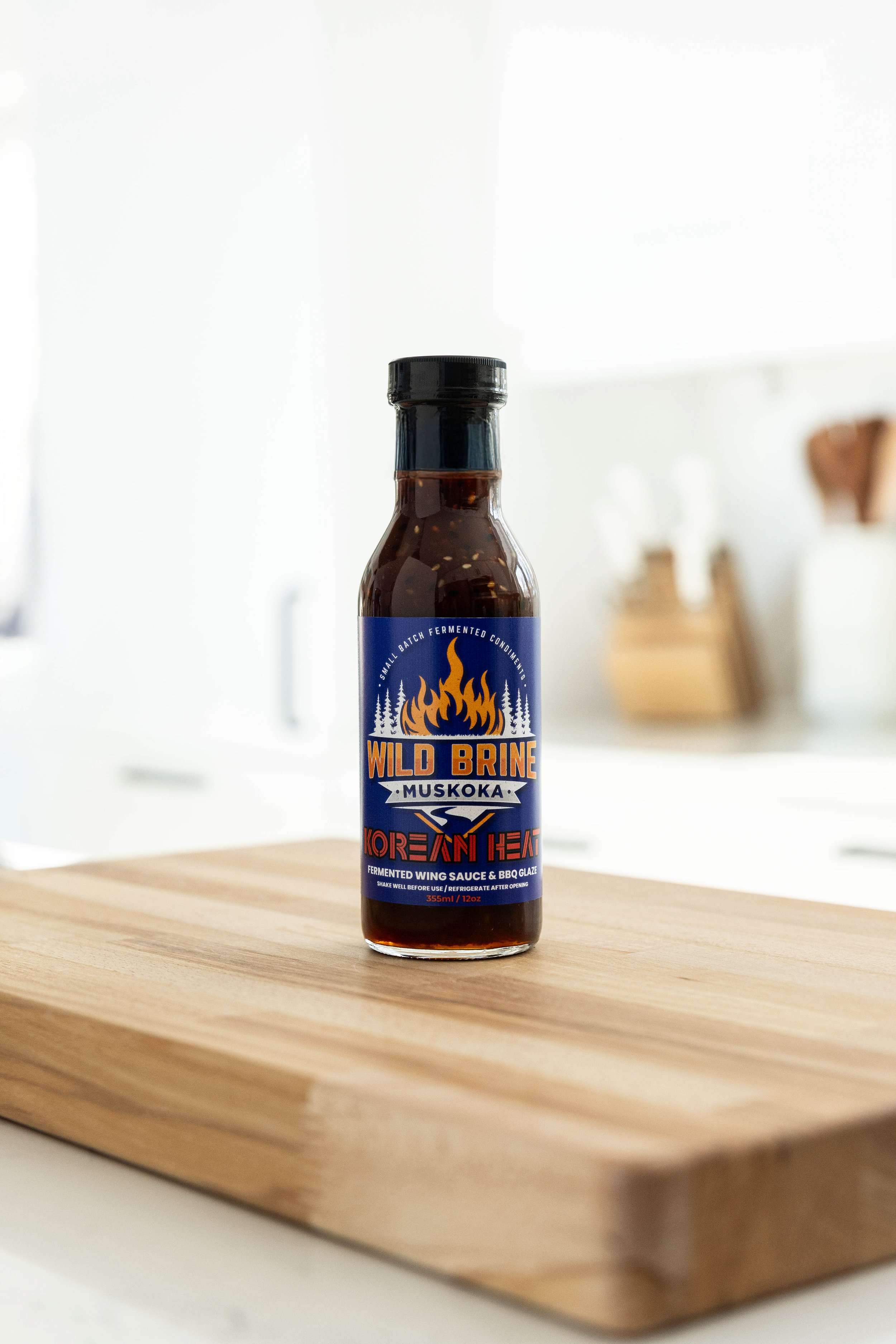 Korean Heat Fermented Wing Sauce & BBQ Glaze (355ml/12oz)
