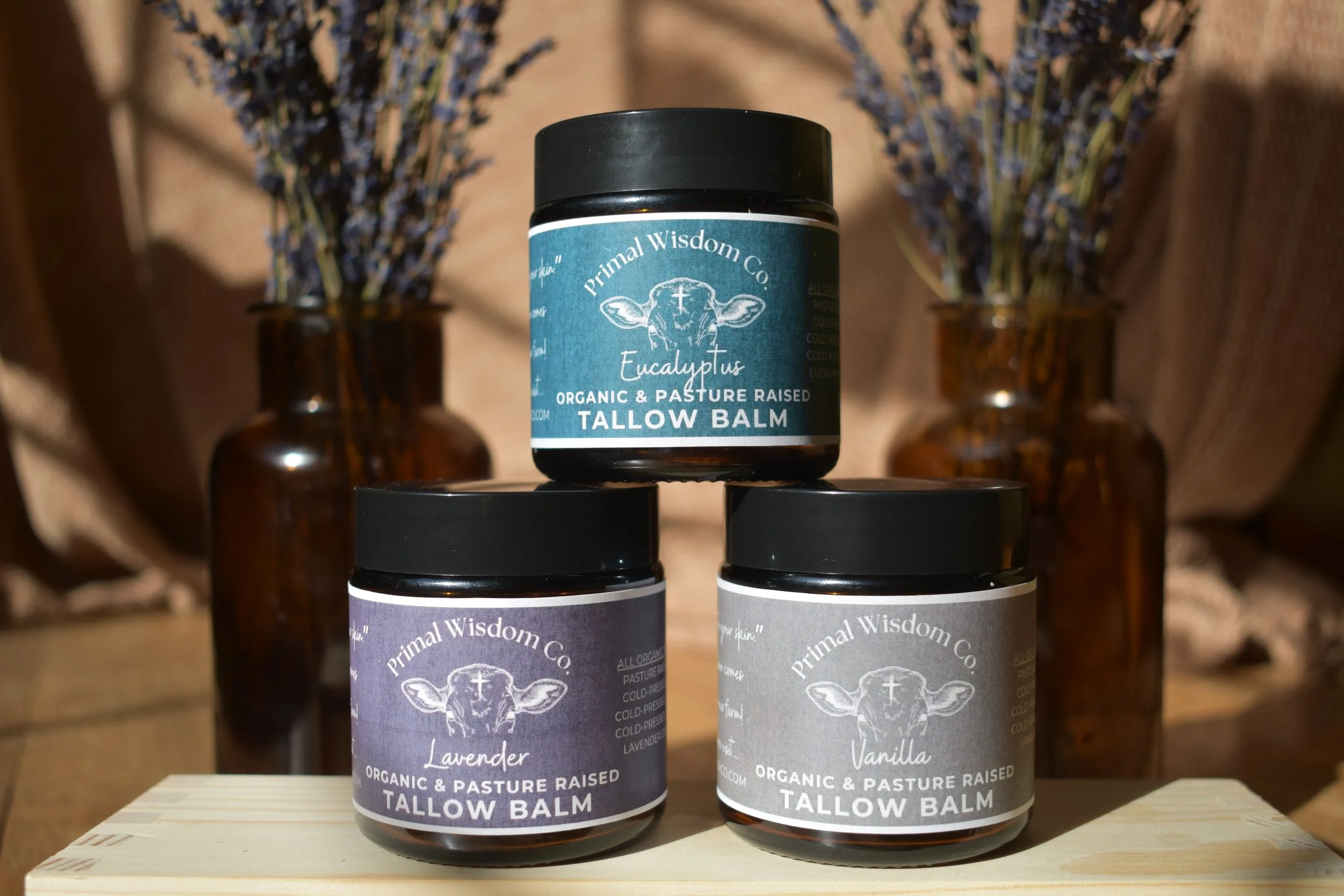 Organic Tallow Balm Bundle (Pick Three)