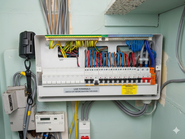 New consumer unit installed in Clifton, Bristol
