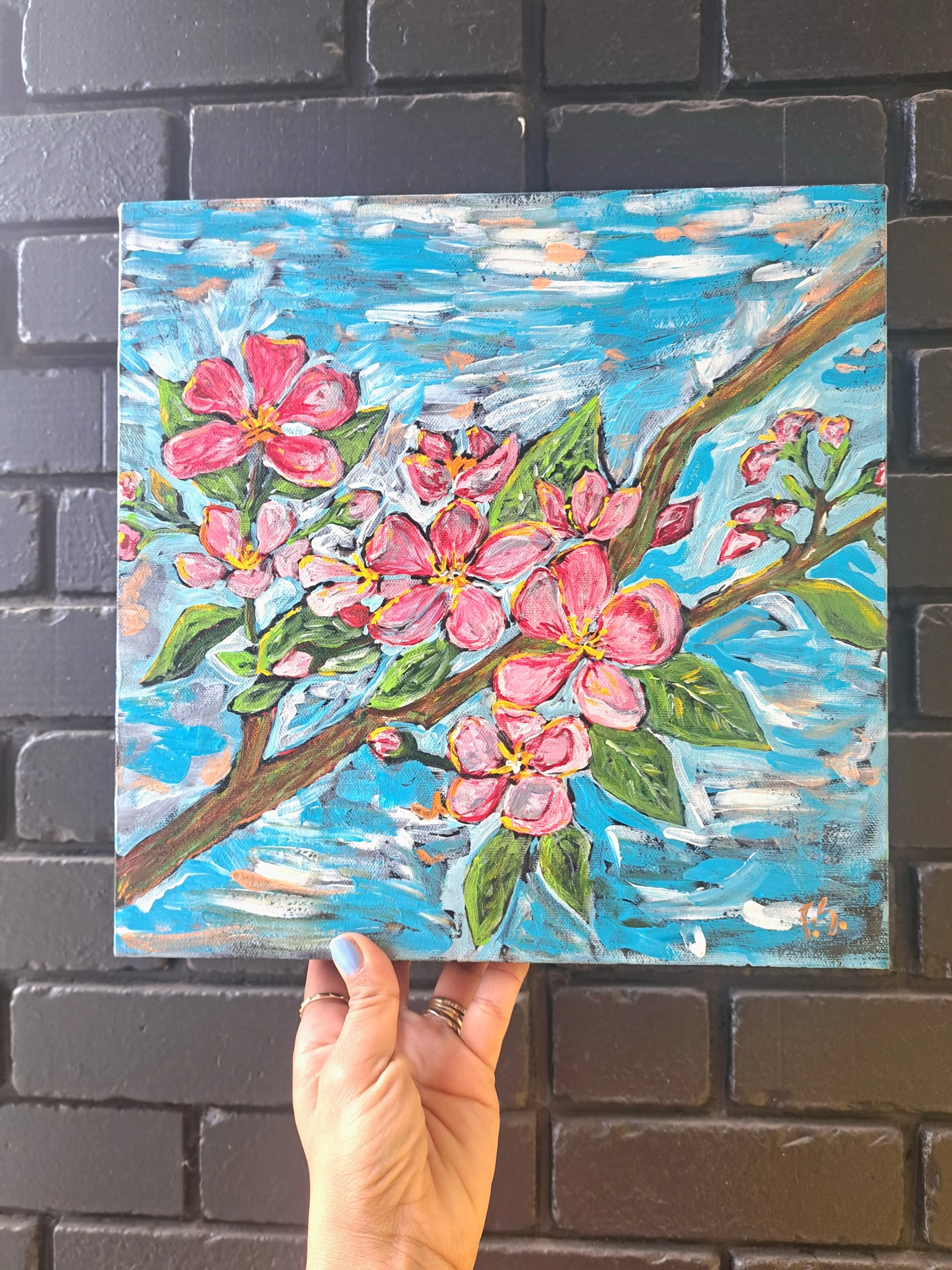 Blossoming 1 12x12
