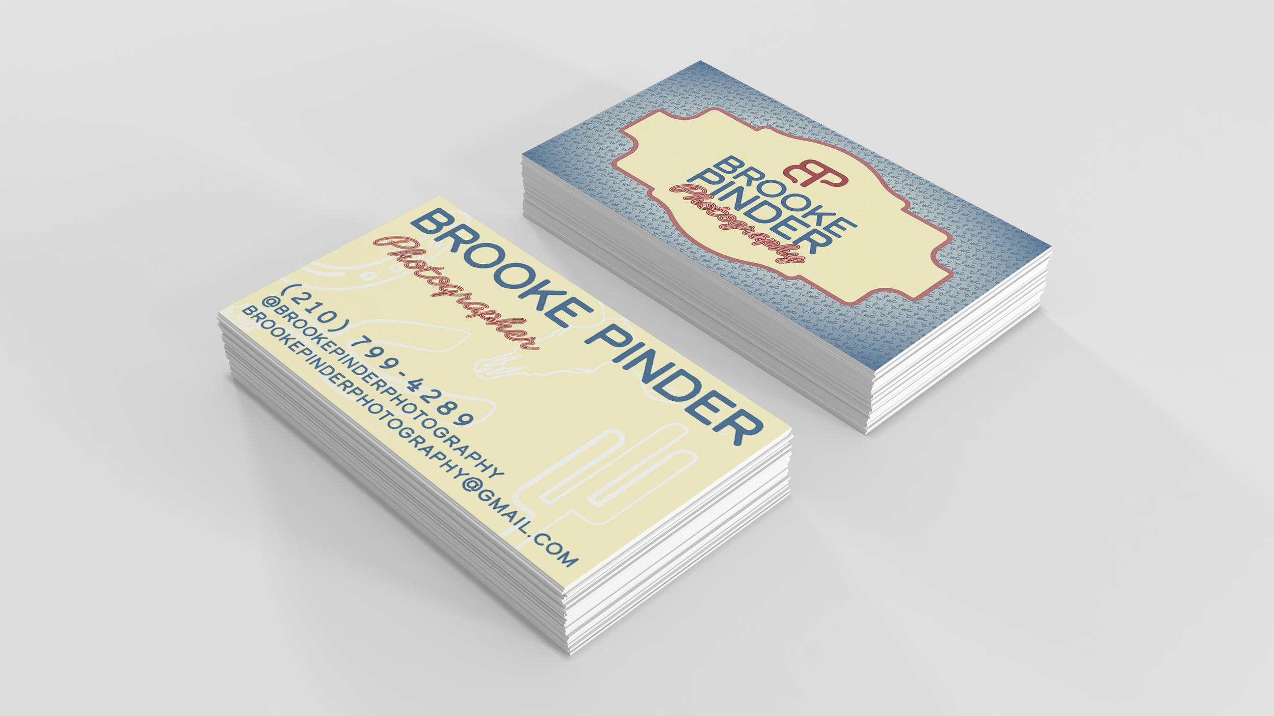 Business Cards for Brooke Pinder Photography