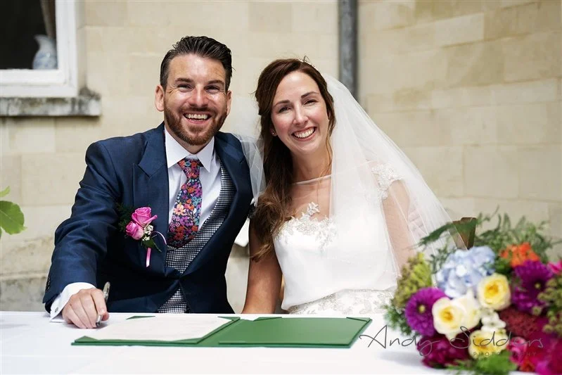 Sarah Maylin Flowers at Jo and Paul's wedding at Hitchin Priory