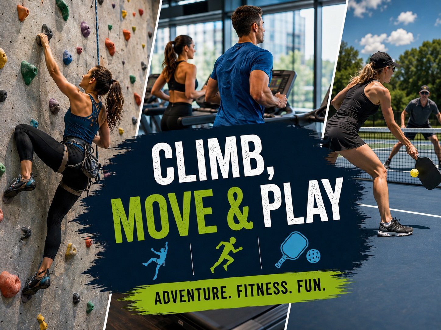 Climb, Move, &amp; Play: Adventure! Fitness! Fun!