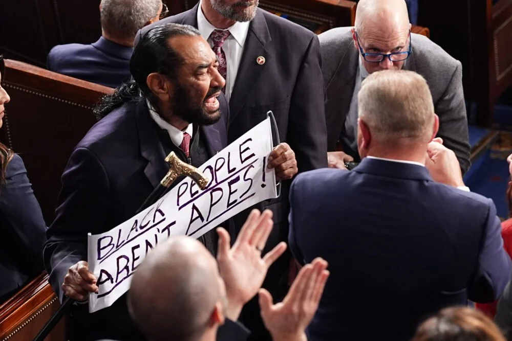 Rep. Al Green … Black People Aren't Apes, Mr. President!!!
