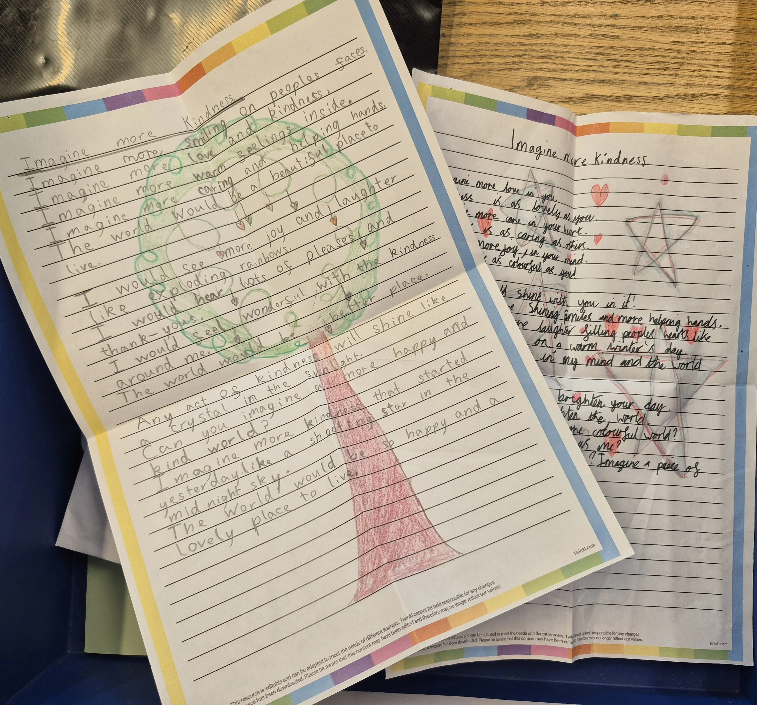 Secret letters…