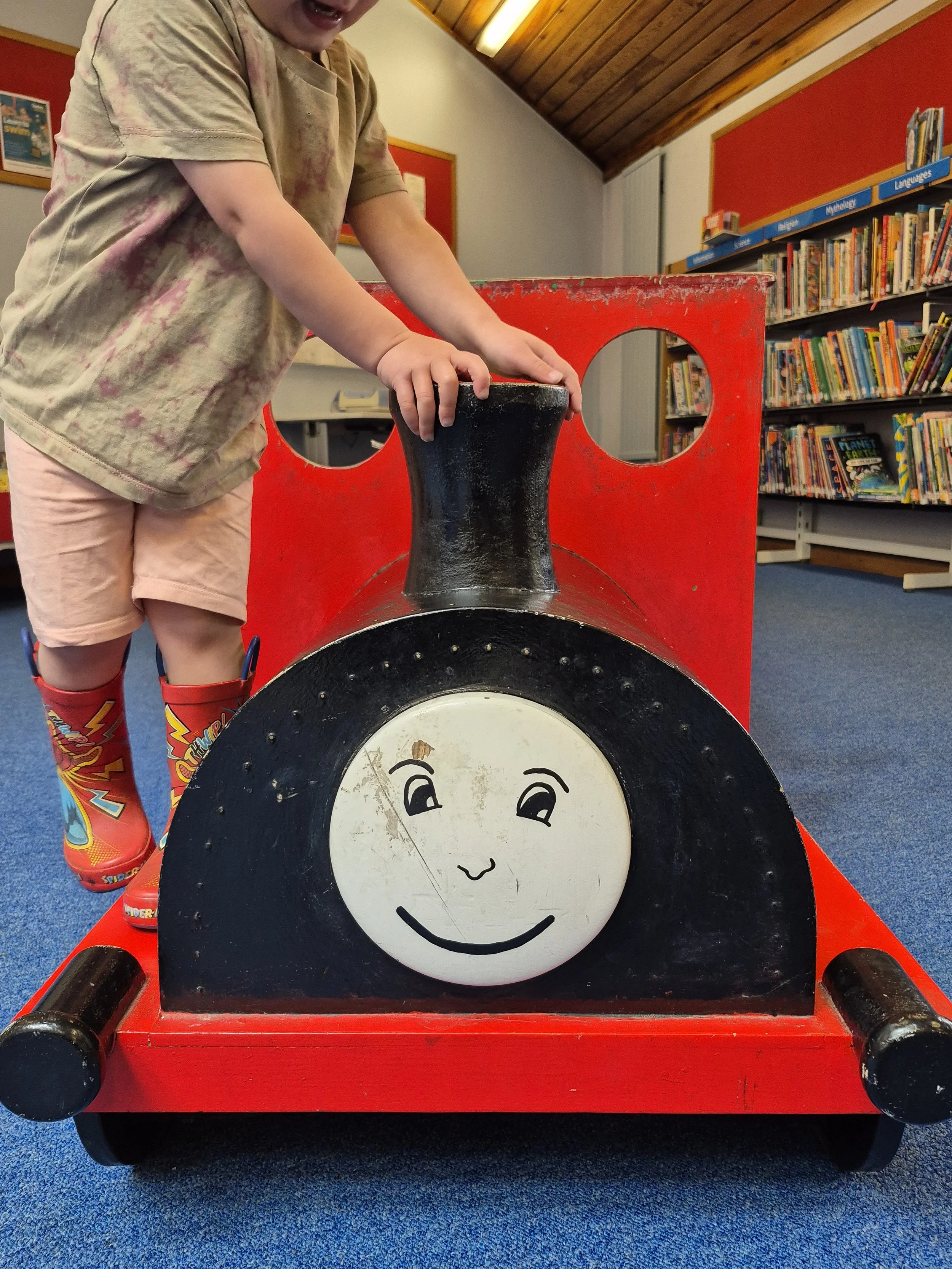 Help us choose a colour for the Library Train