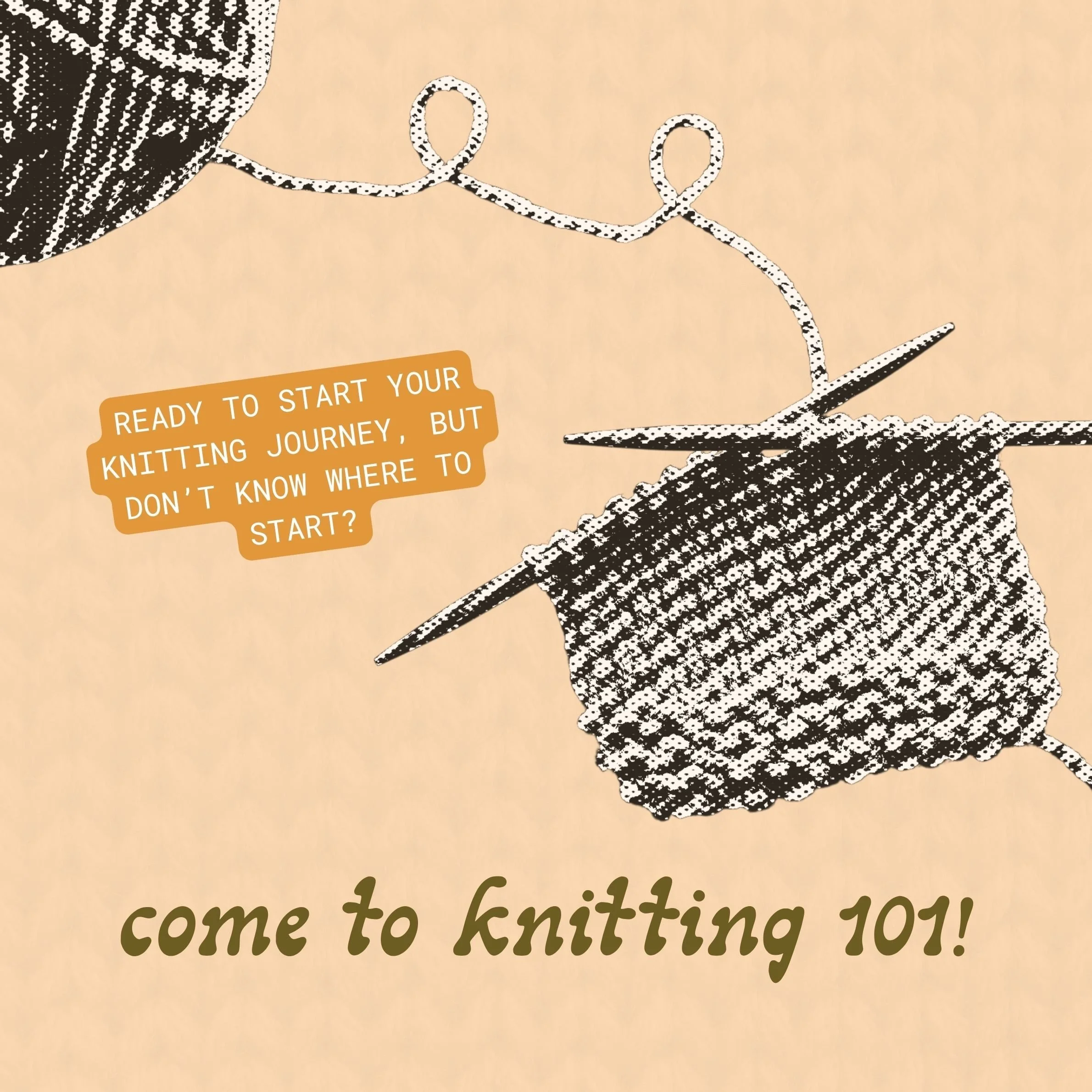 Casting on isn&rsquo;t so hard when you have @by__corinne by your side. Join us for Knitting 101 and get your knit &amp; purl on ❤️&zwj;🔥❤️❤️&zwj;🔥 tickets in bio