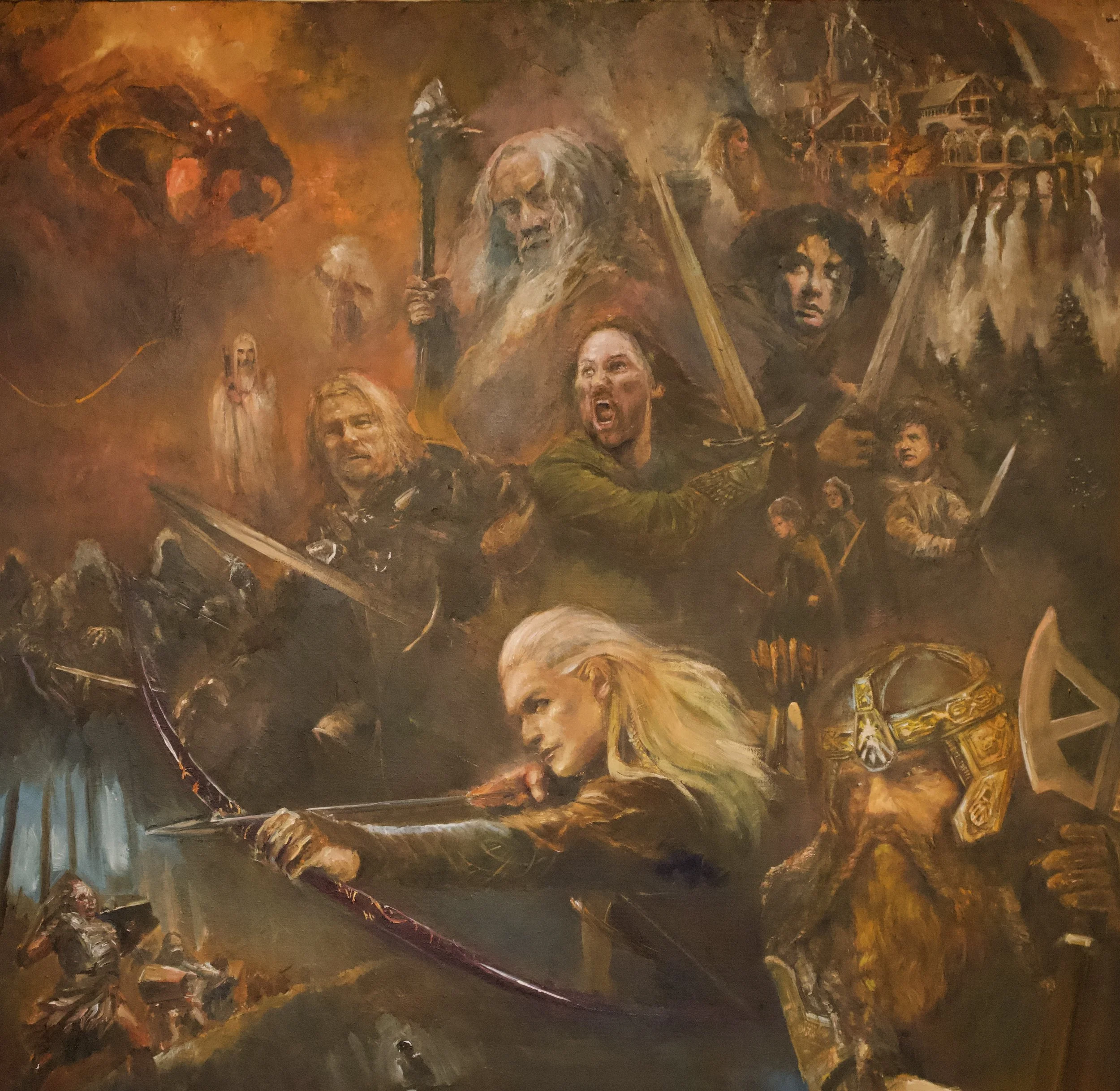 Lord of the rings fellowship of the ring 30x30