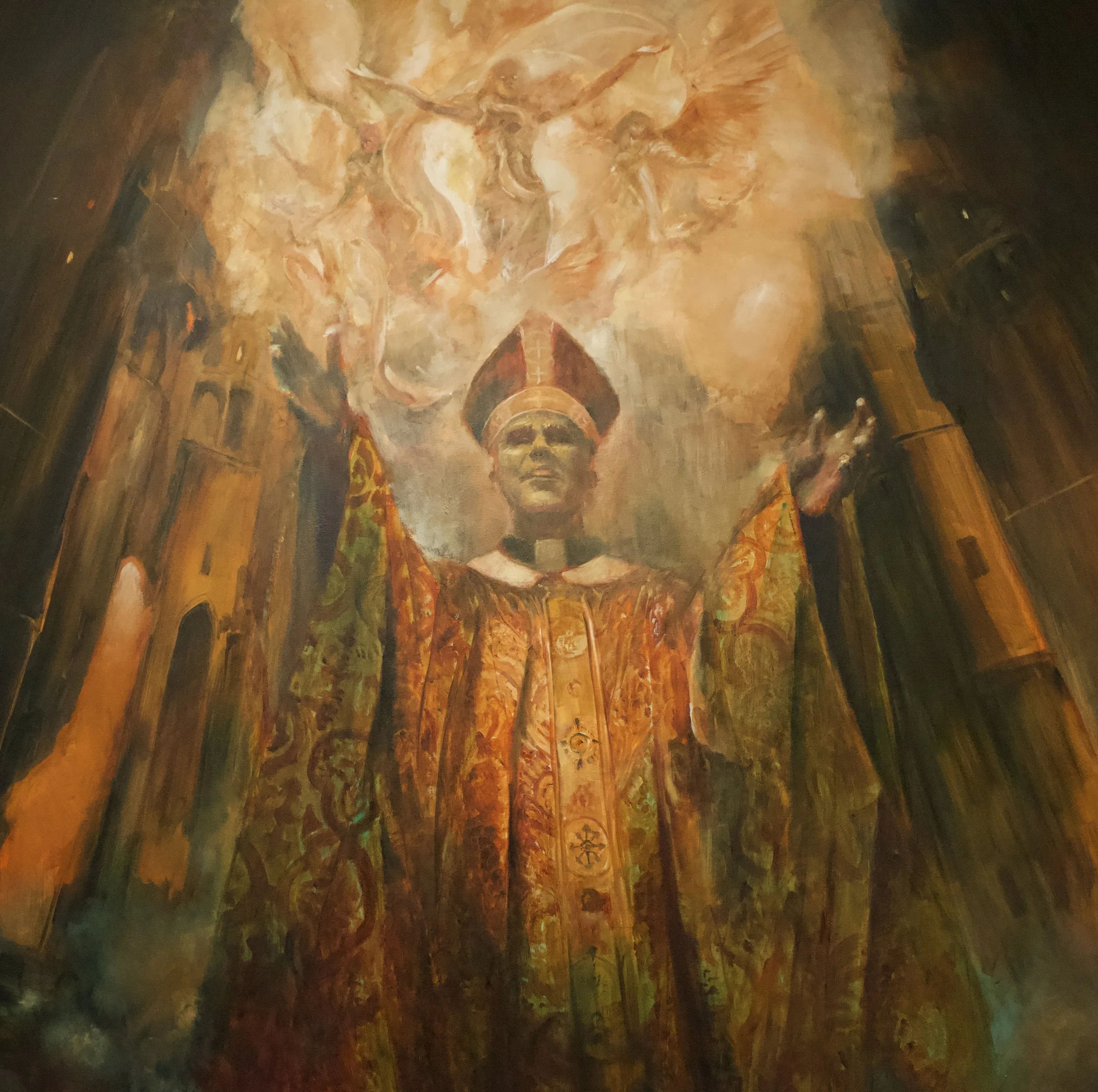 In the Name of the Father 20x20 Giclee