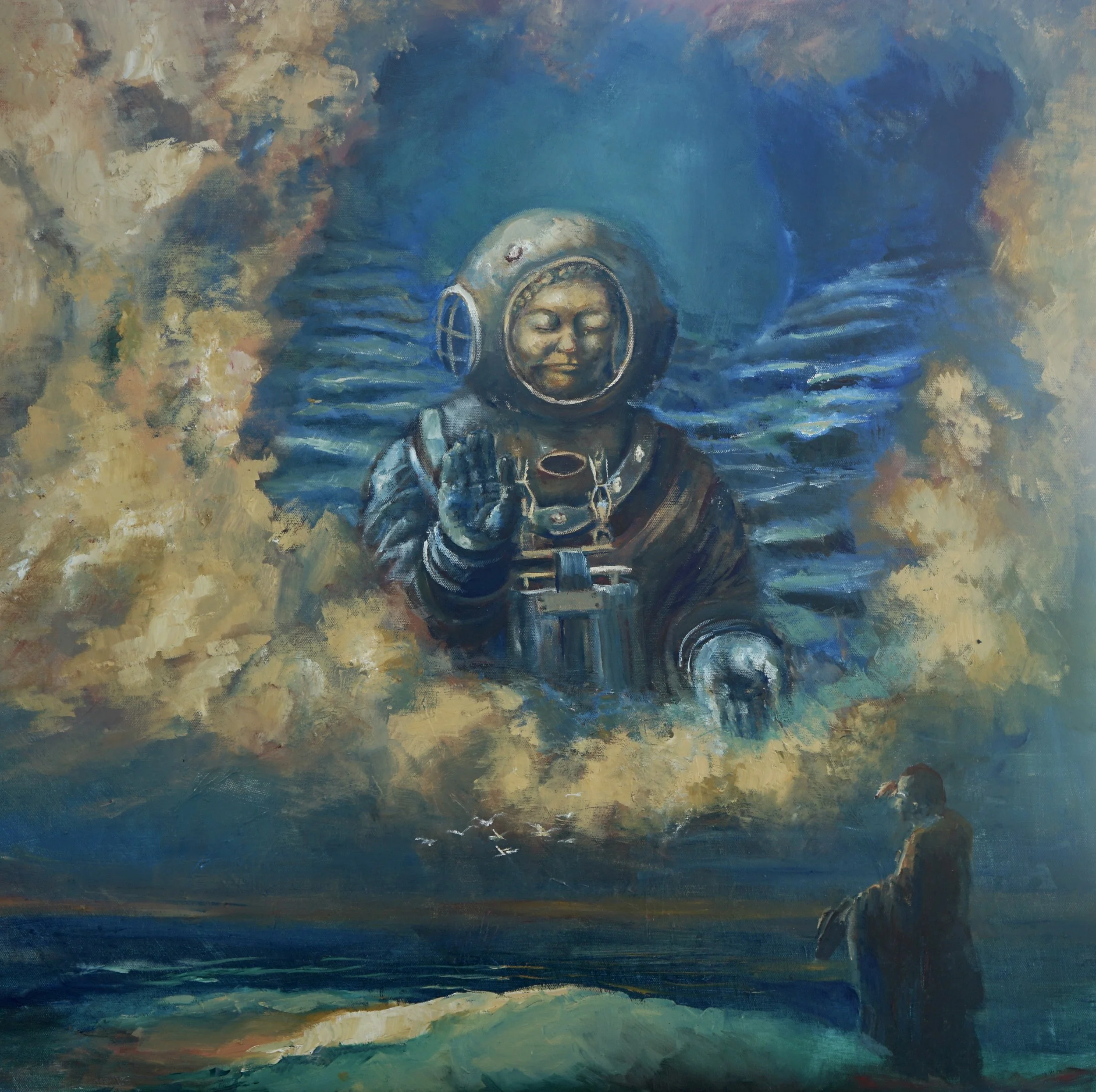 Scuba buddha original