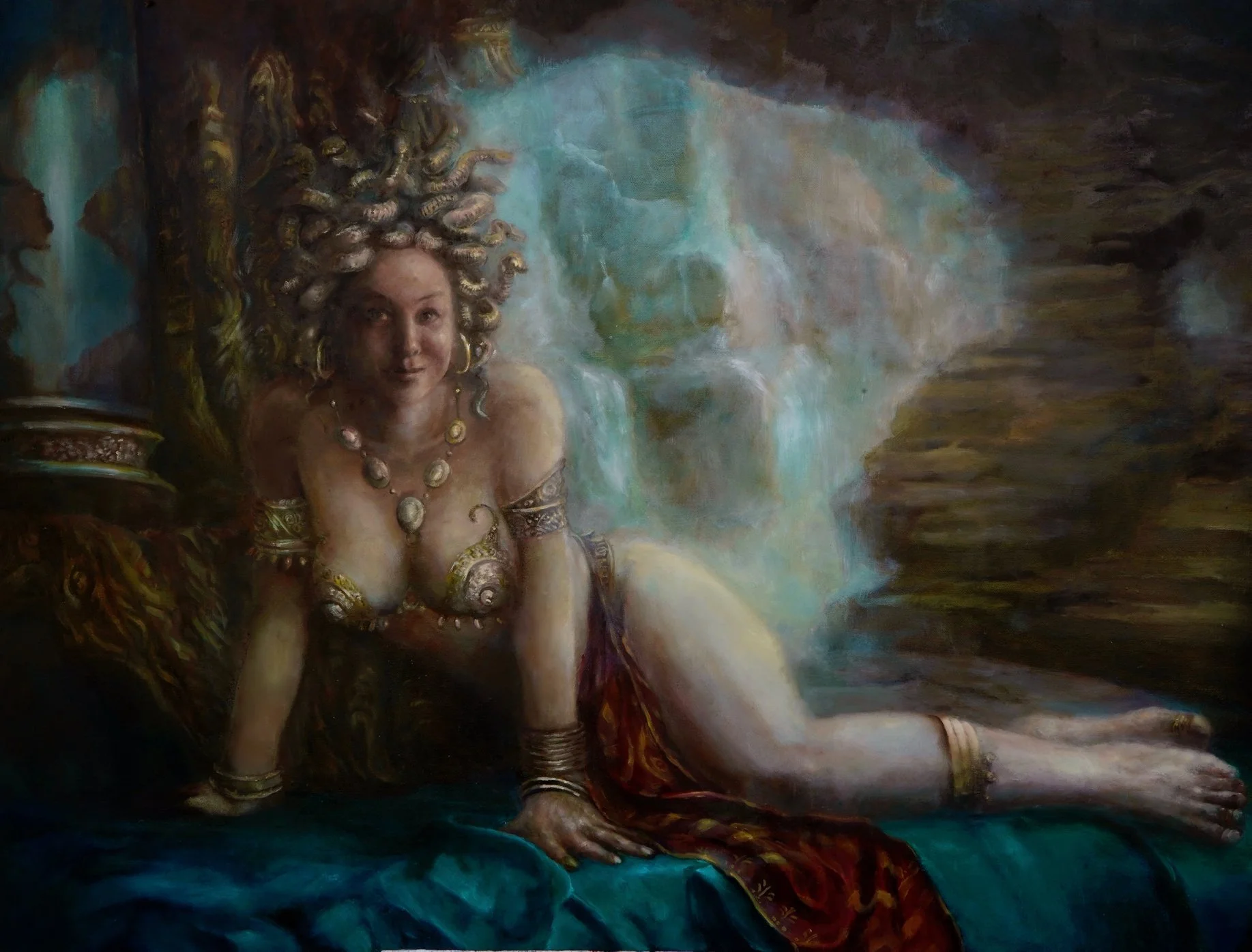 Medusa giclee print 24x36