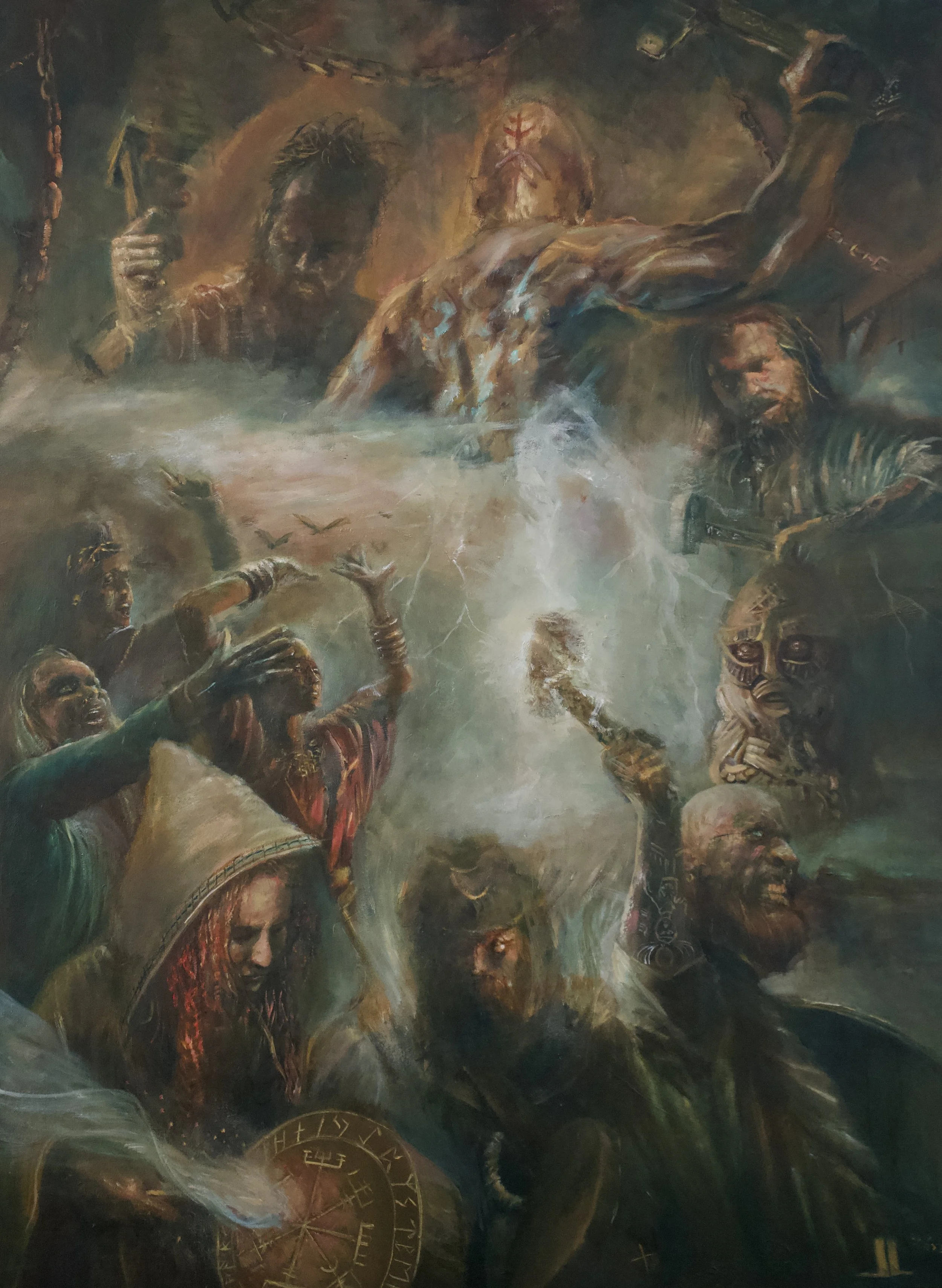 The First Man giclee 30x40