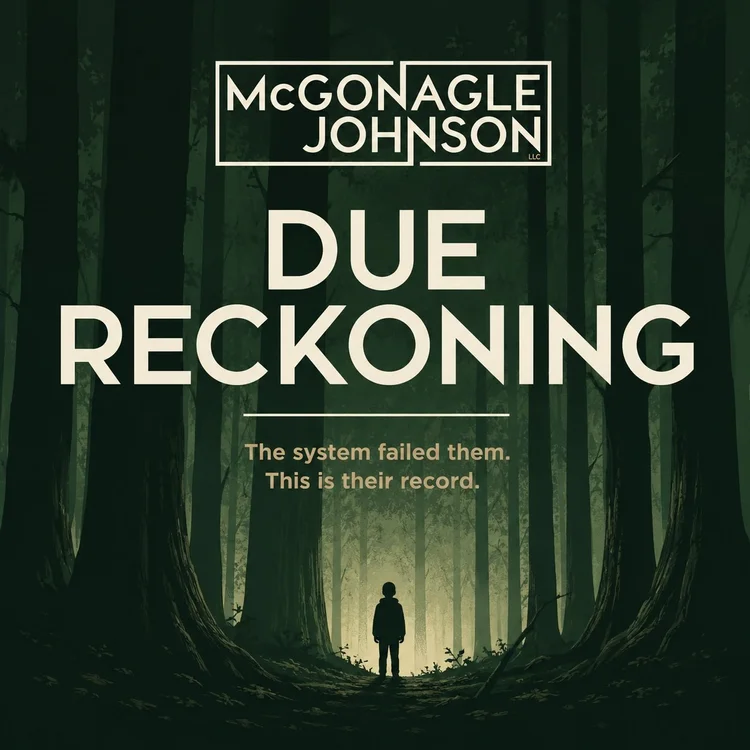 Due Reckoning podcast cover