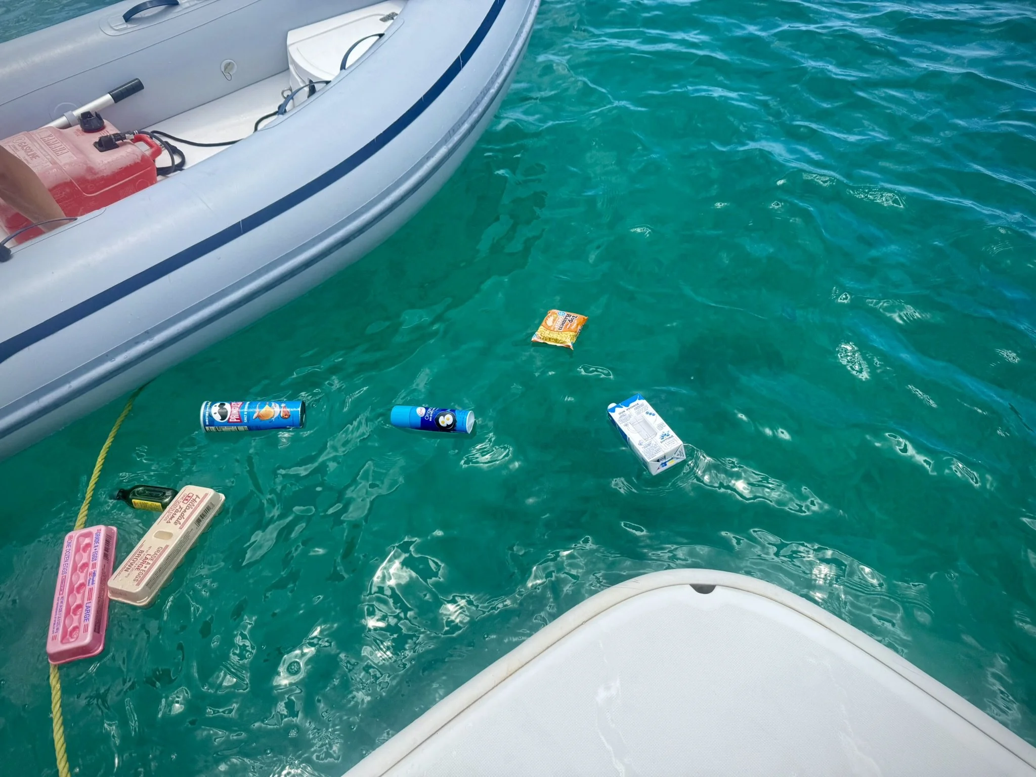 Provisioning a charter boat can be tricky