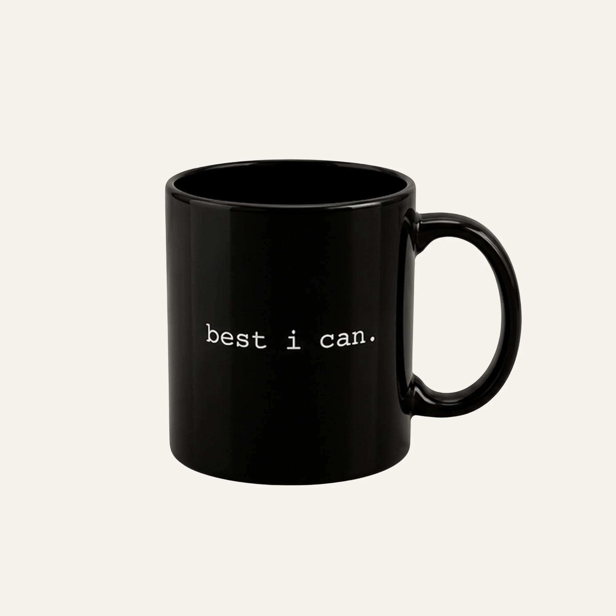best i can. mug | black