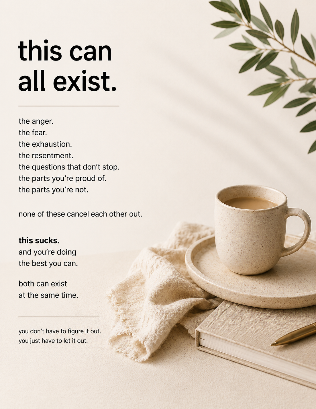 caregiver emotional support workbook with printable and fillable PDF pages